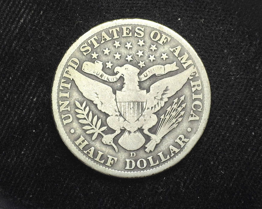 1913 D Barber Half Dollar G - US Coin