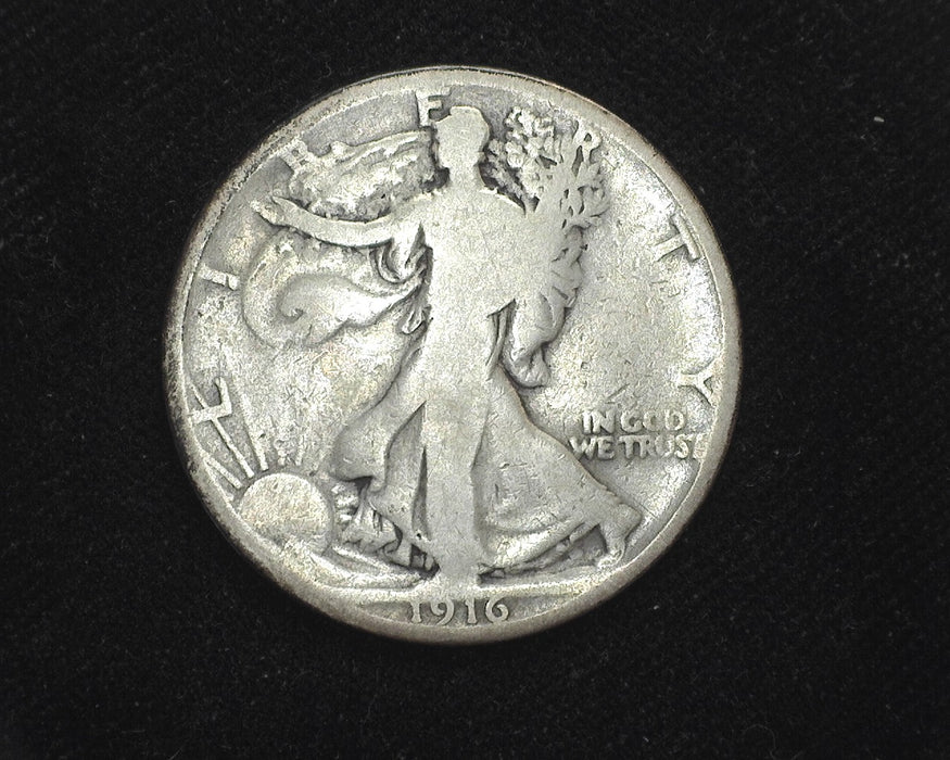 1916 Liberty Walking Half Dollar G - US Coin