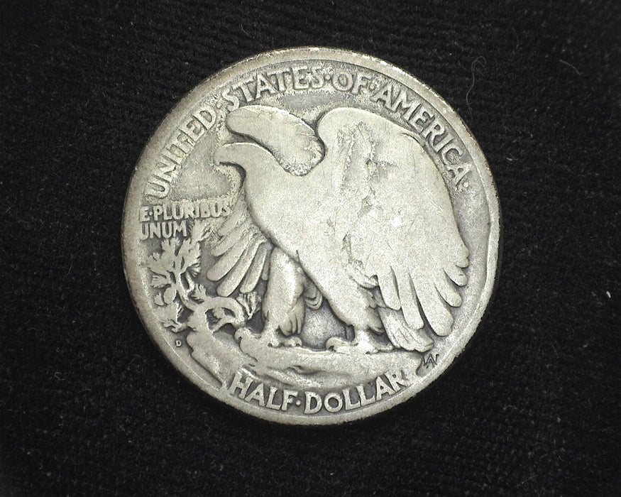 1921 D Liberty Walking Half Dollar VG - US Coin