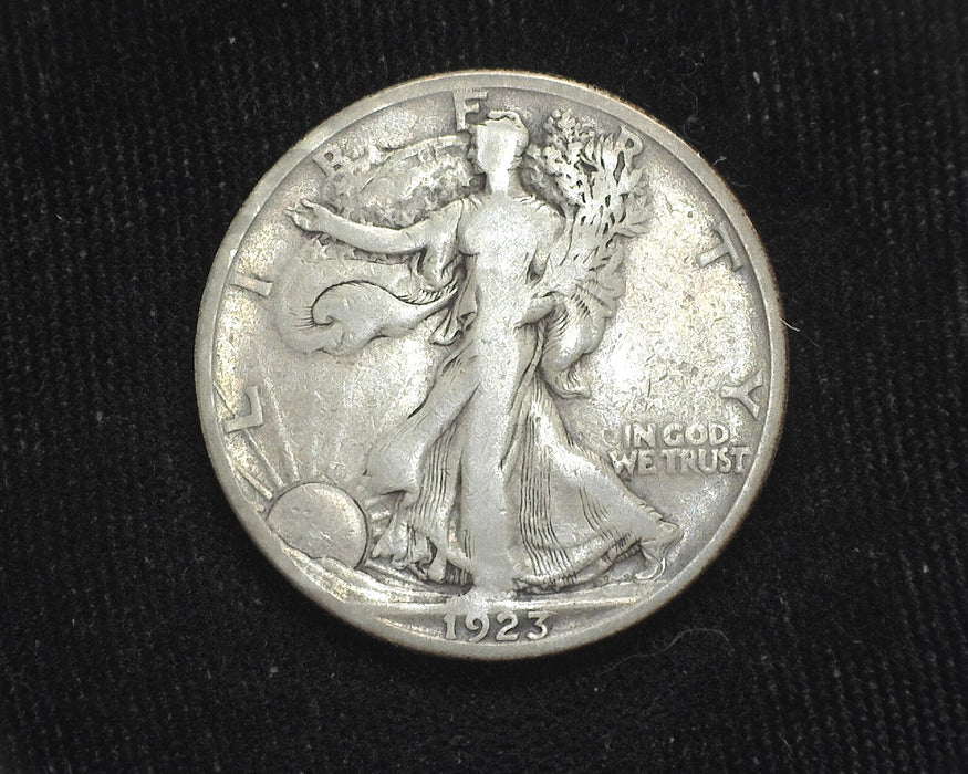 1923 S Liberty Walking Half Dollar F - US Coin