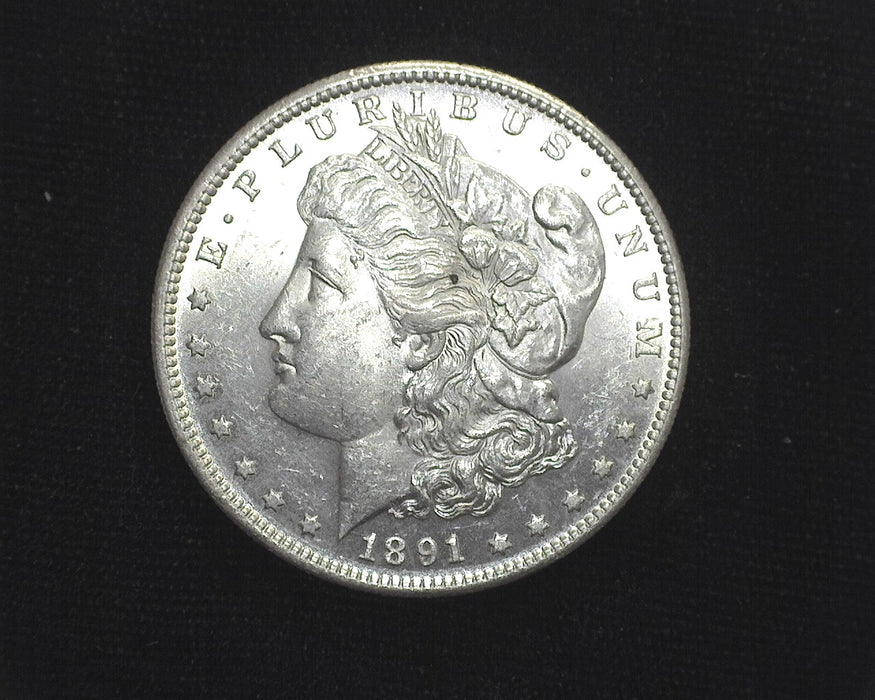 1891 S Morgan Dollar BU MS62 - US Coin