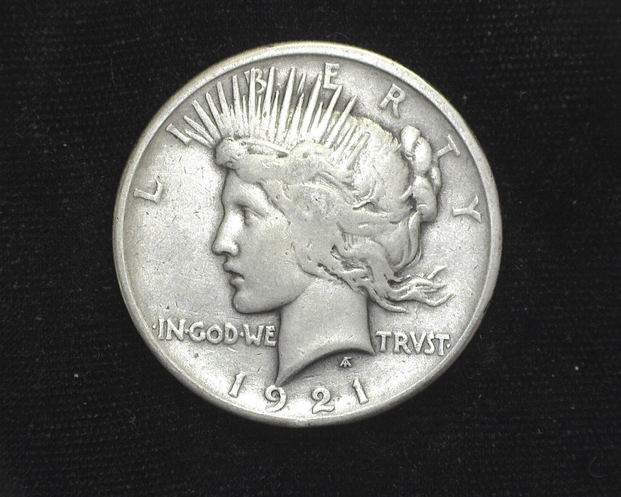 1921 Peace Dollar F - US Coin