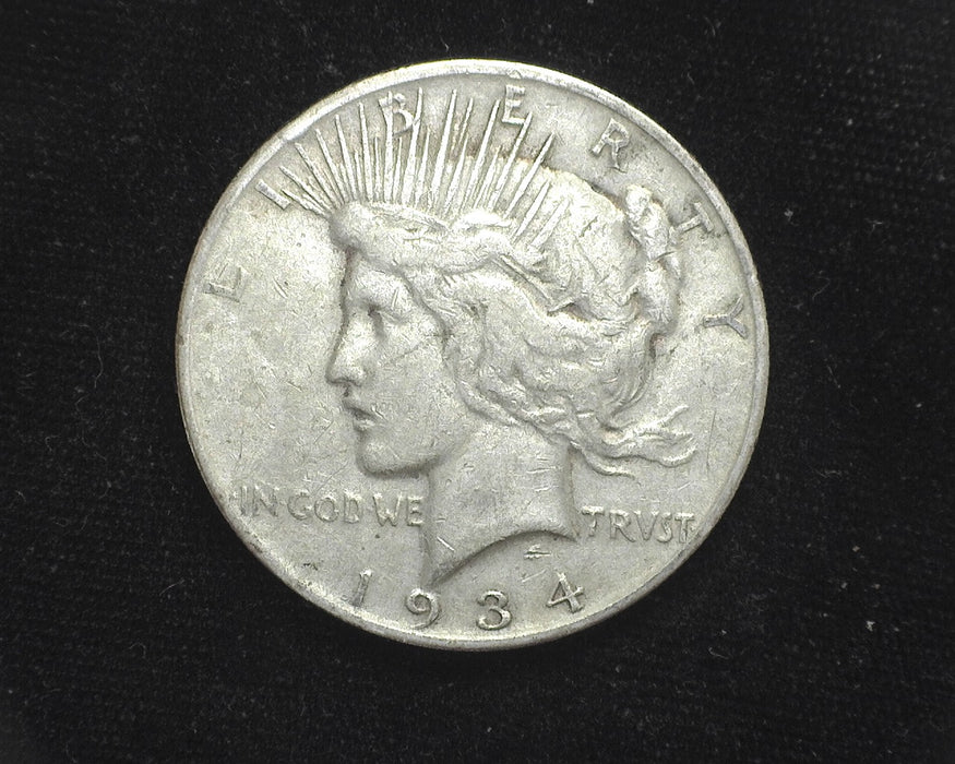 1934 S Peace Dollar F - US Coin