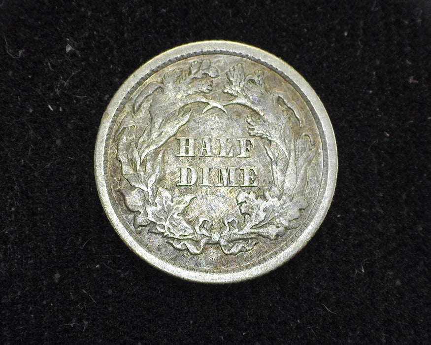 1871 Liberty Seated Half Dime F - US Coin