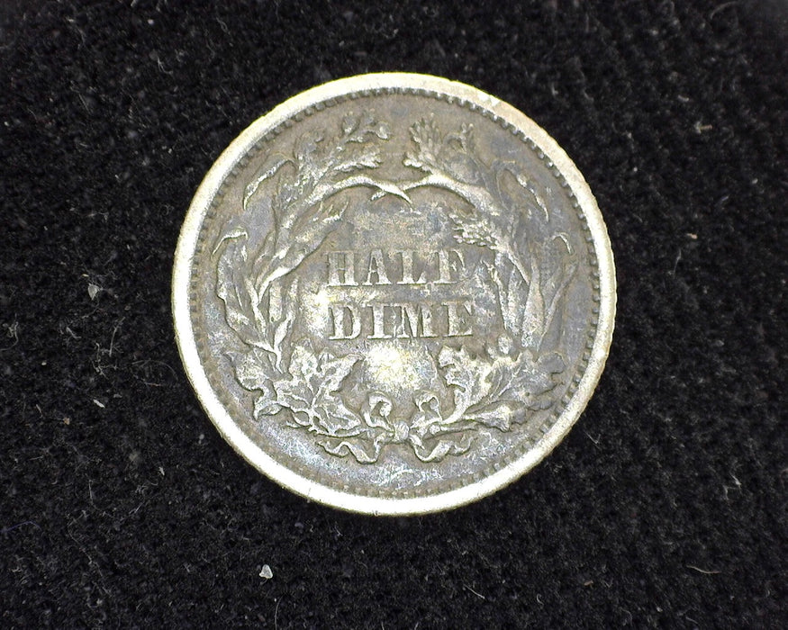 1871 Liberty Seated Half Dime F - US Coin