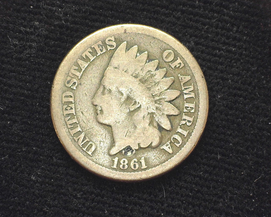 1861 Indian Head Penny/Cent G - US Coin