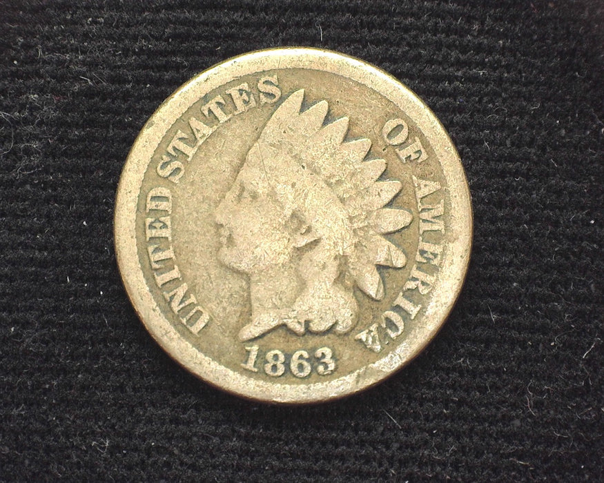 1863 Indian Head Penny/Cent G - US Coin