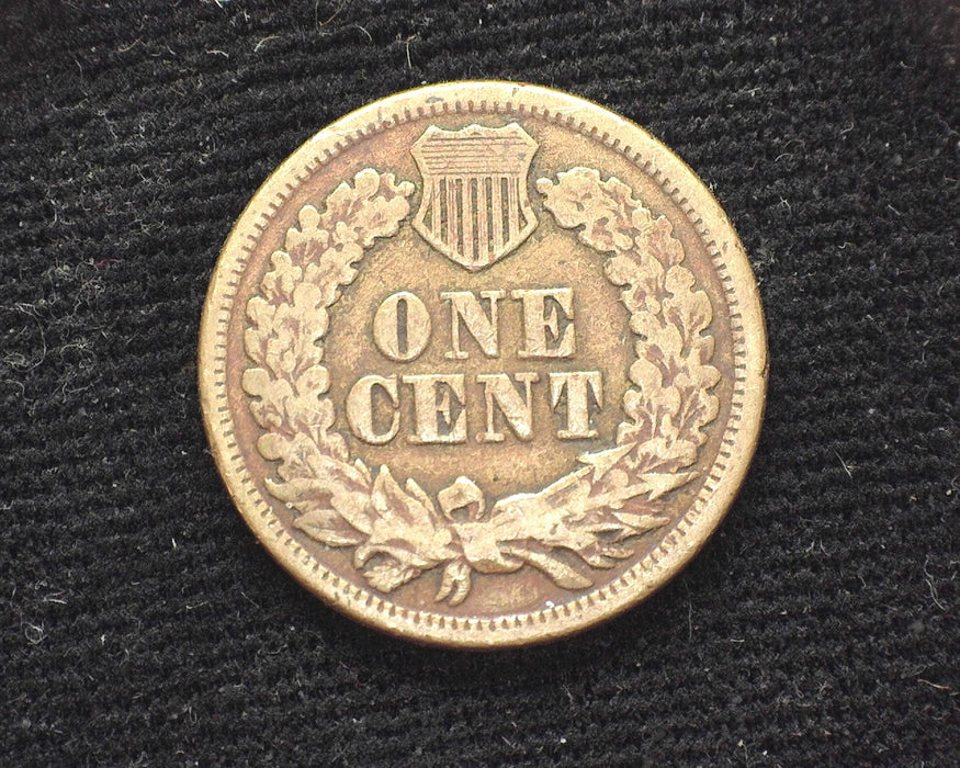 1863 Indian Head Penny/Cent VG/F - US Coin