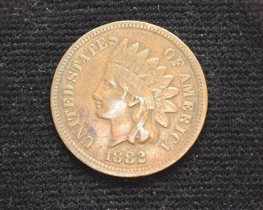 1882 Indian Head Penny/Cent F/VF - US Coin