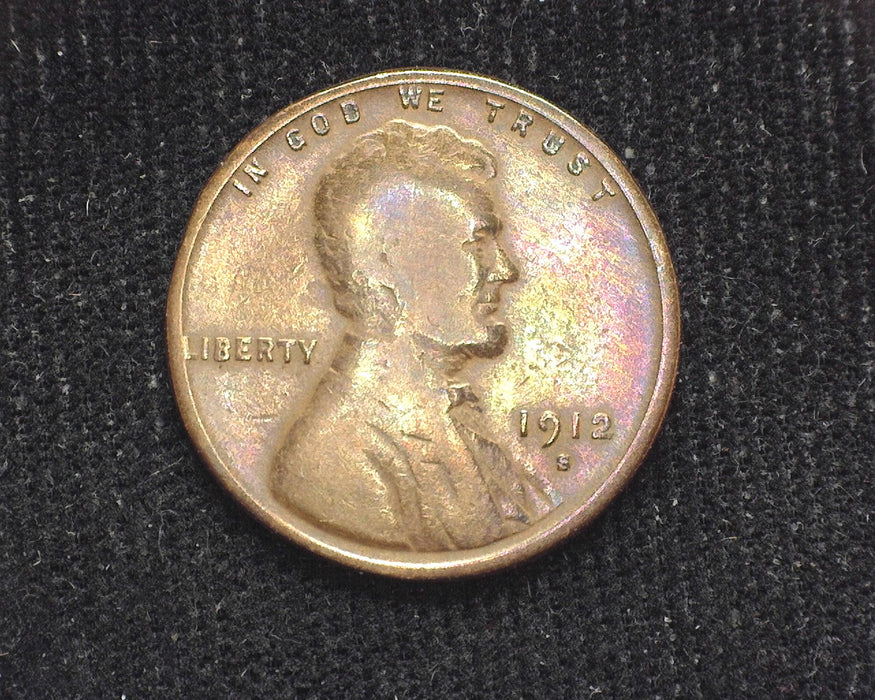 1912 S Lincoln Wheat Cent G/VG - US Coin