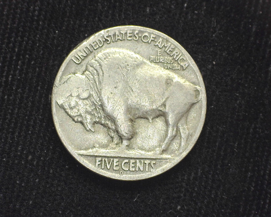 1920 D Buffalo Nickel Light scratches. F - US Coin