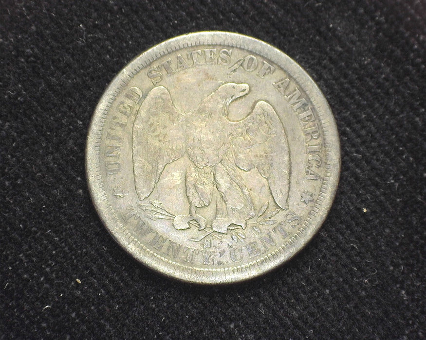 1875 S Liberty Seated Twenty Cents G - US Coin