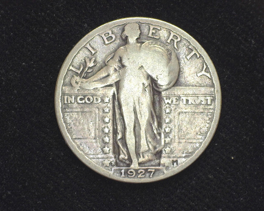 1927 S Standing Liberty Quarter VG - US Coin