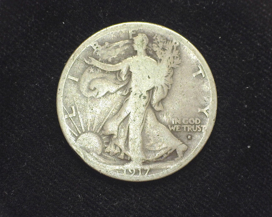 1917 S Liberty Walking Half Dollar G Obverse - US Coin