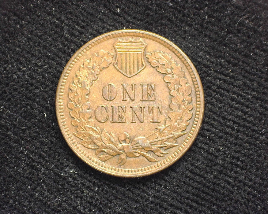 1878 Indian Head Penny/Cent AU-58 - US Coin