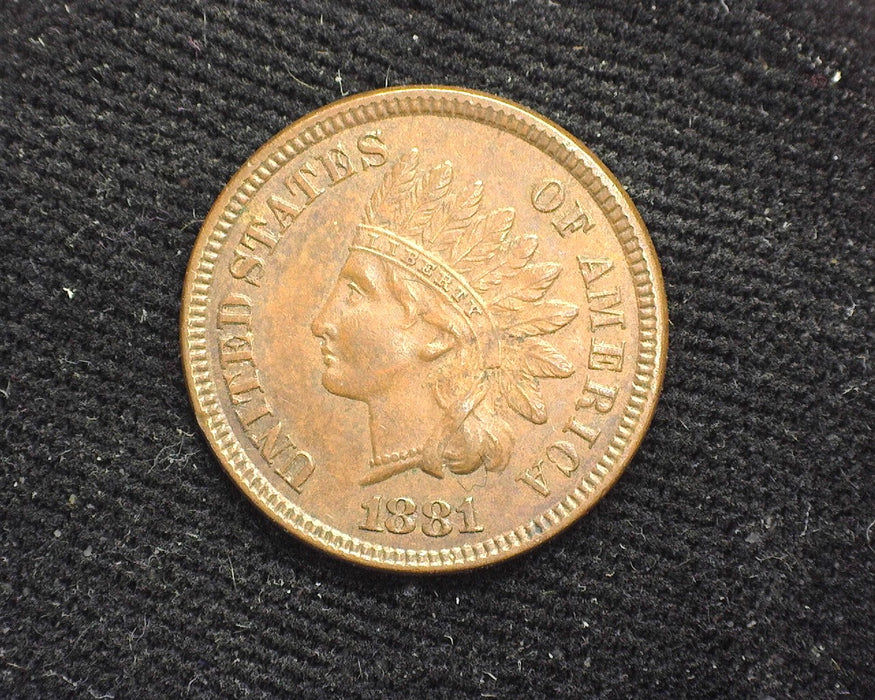 1881 Indian Head Penny/Cent AU-55 - US Coin