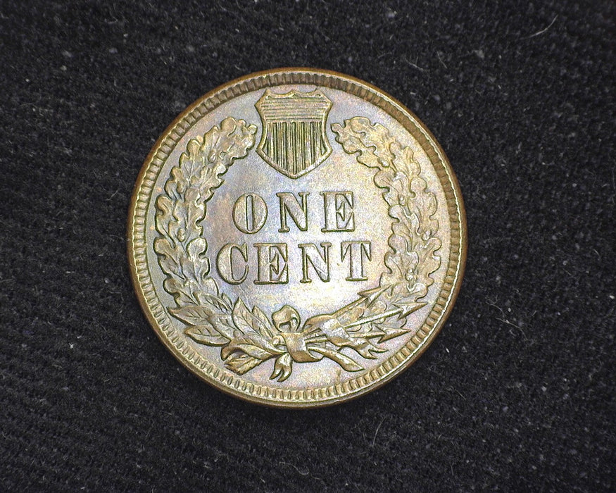 1896 Indian Head Penny/Cent Red & Brown. BU - US Coin