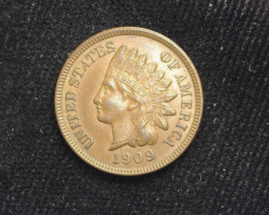 1909 Indian Head Penny/Cent Brown. BU-62 - US Coin