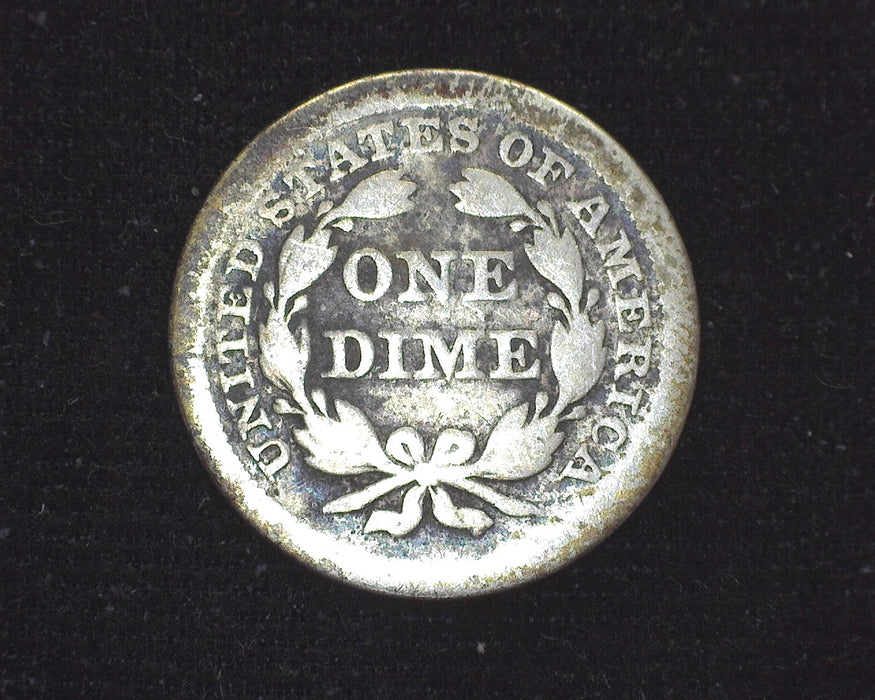 1853 Arrows Liberty Seated Dime G - US Coin