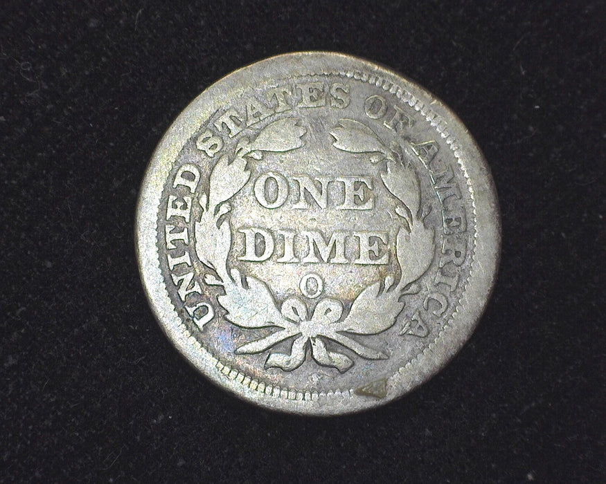 1857 O Liberty Seated Dime VG/F - US Coin