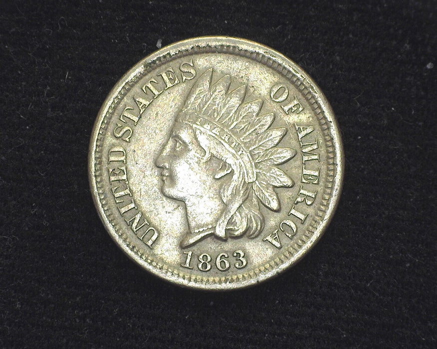 1863 Indian Head Penny/Cent VF - US Coin