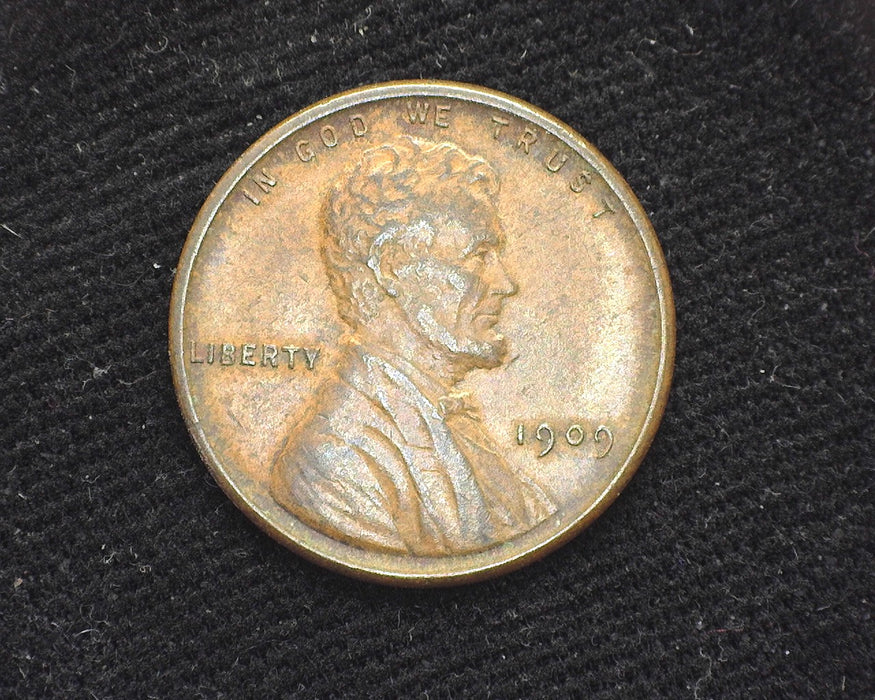 1909 VDB Lincoln Wheat Penny/Cent XF - US Coin