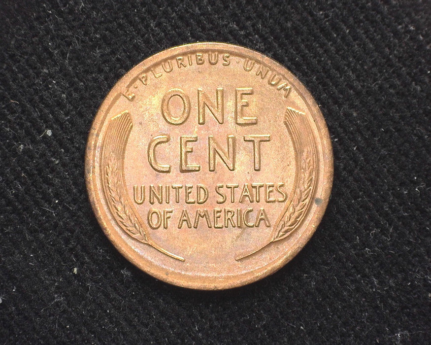 1912 D Lincoln Wheat Penny/Cent Decolorization spot. BU - US Coin