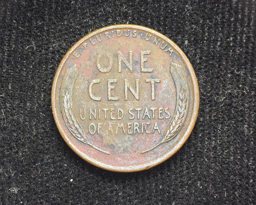 1924 D Lincoln Wheat Penny/Cent F - US Coin