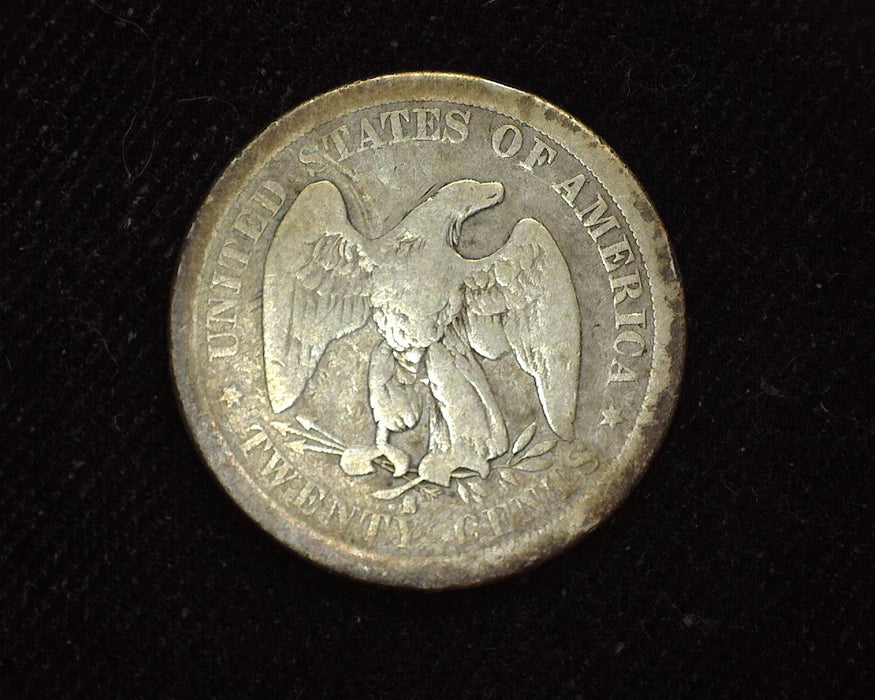 1875 S Liberty Seated Twenty Cents G - US Coin