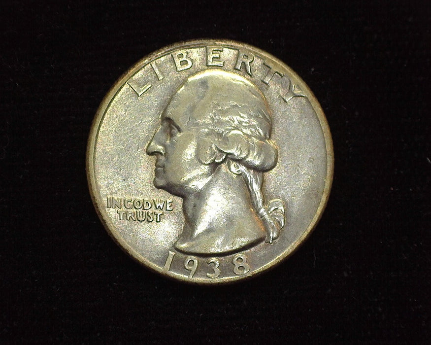 1938 Washington Quarter XF - US Coin