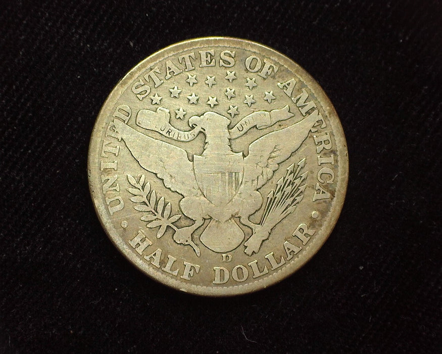 1912 D Barber Half Dollar VG - US Coin