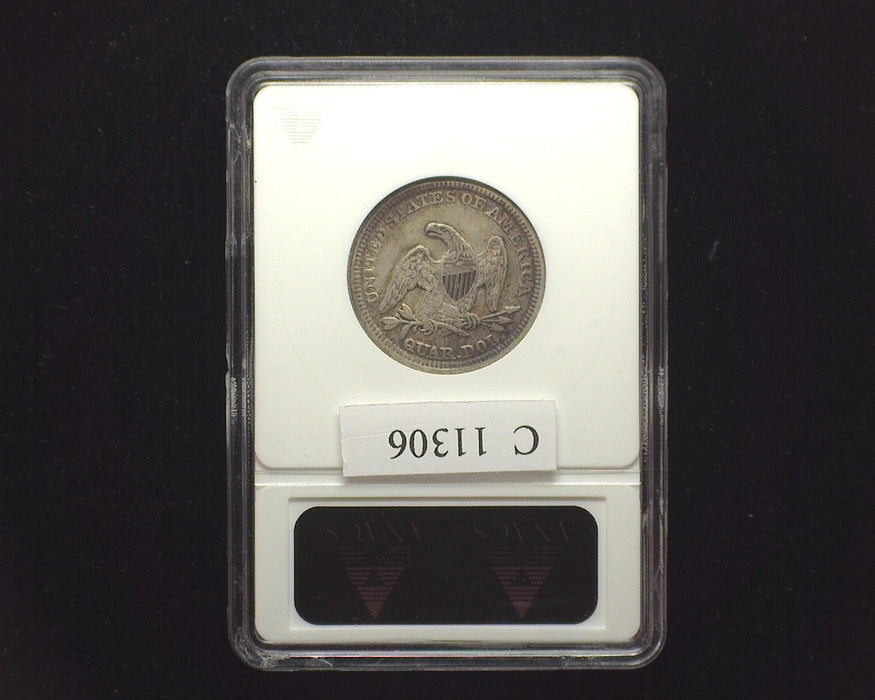 1856 Liberty Seated Quarter EF 40 ANACS - US Coin