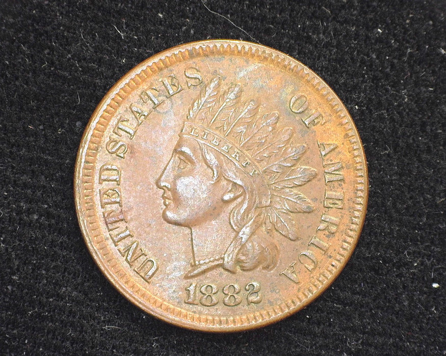 1882 Indian Head Penny/Cent AU - US Coin