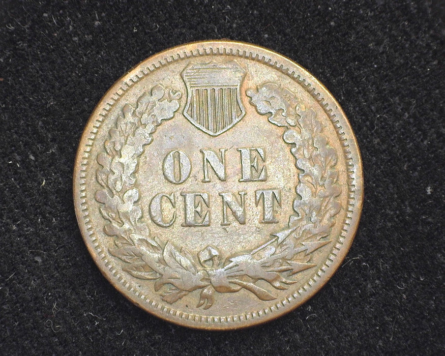 1883 Indian Head Penny/Cent F - US Coin