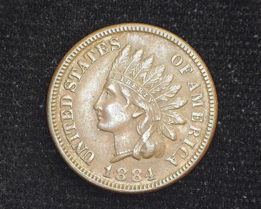 1884 Indian Head Penny/Cent XF - US Coin