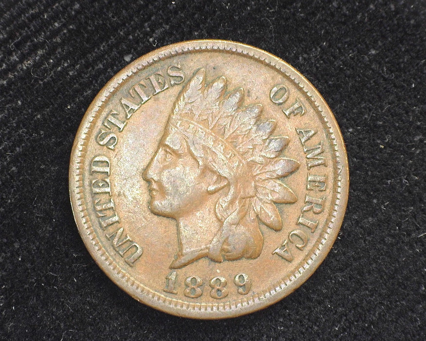 1889 Indian Head Penny/Cent VF - US Coin