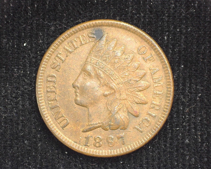 1897 Indian Head Penny/Cent XF - US Coin