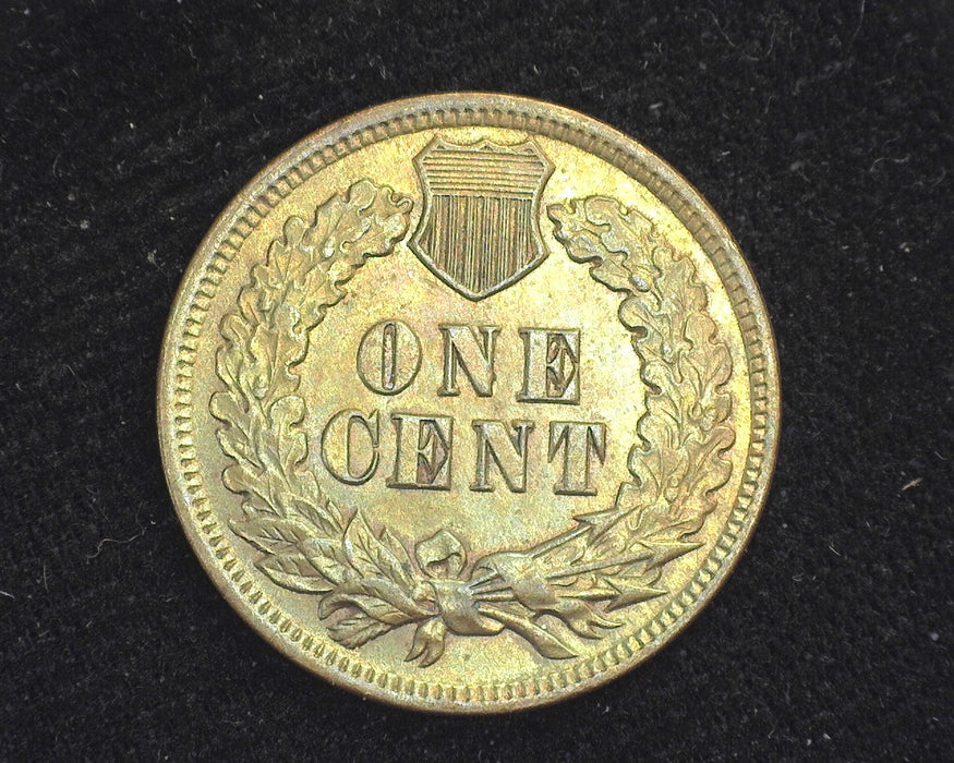 1905 Indian Head Cent Red and brown BU - US Coin