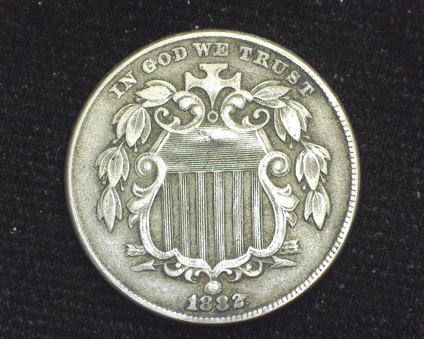 1882 Shield Nickel VF - US Coin