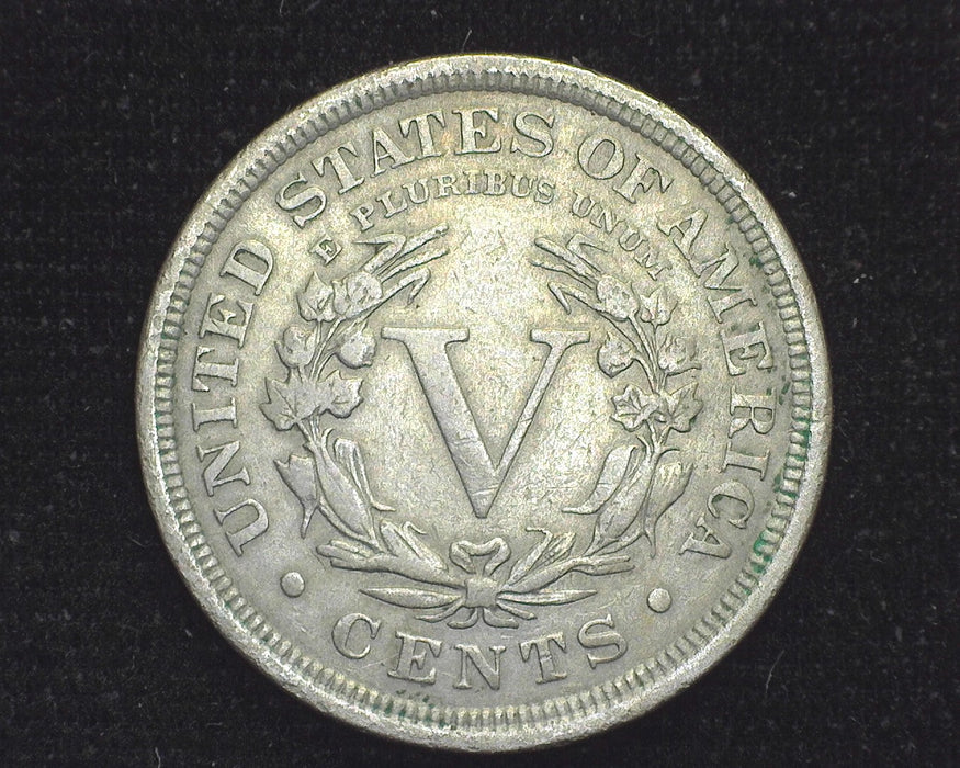 1890 Liberty Head Nickel VF - US Coin