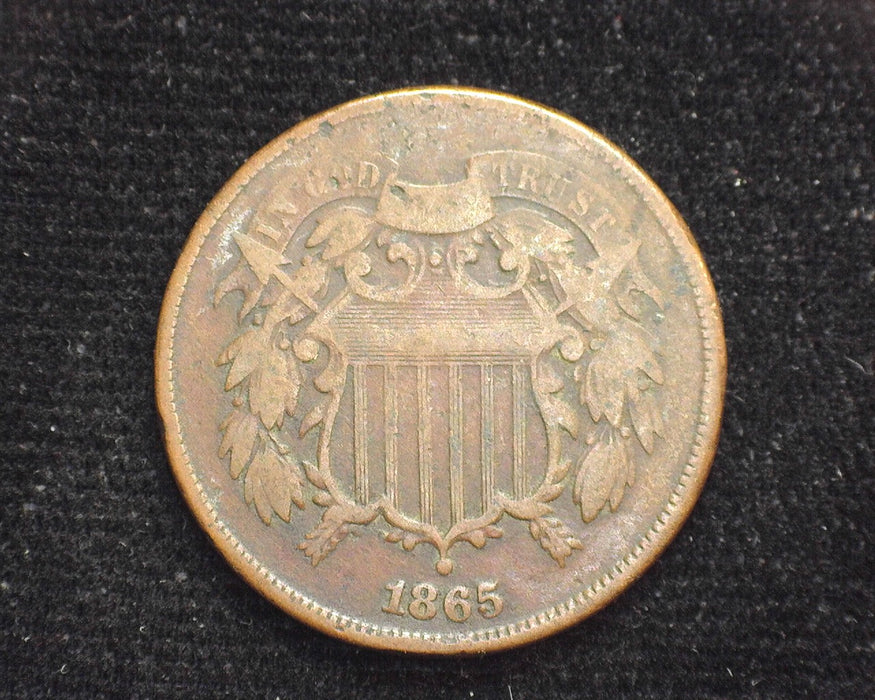 1864 Two Cent Piece G - US Coin