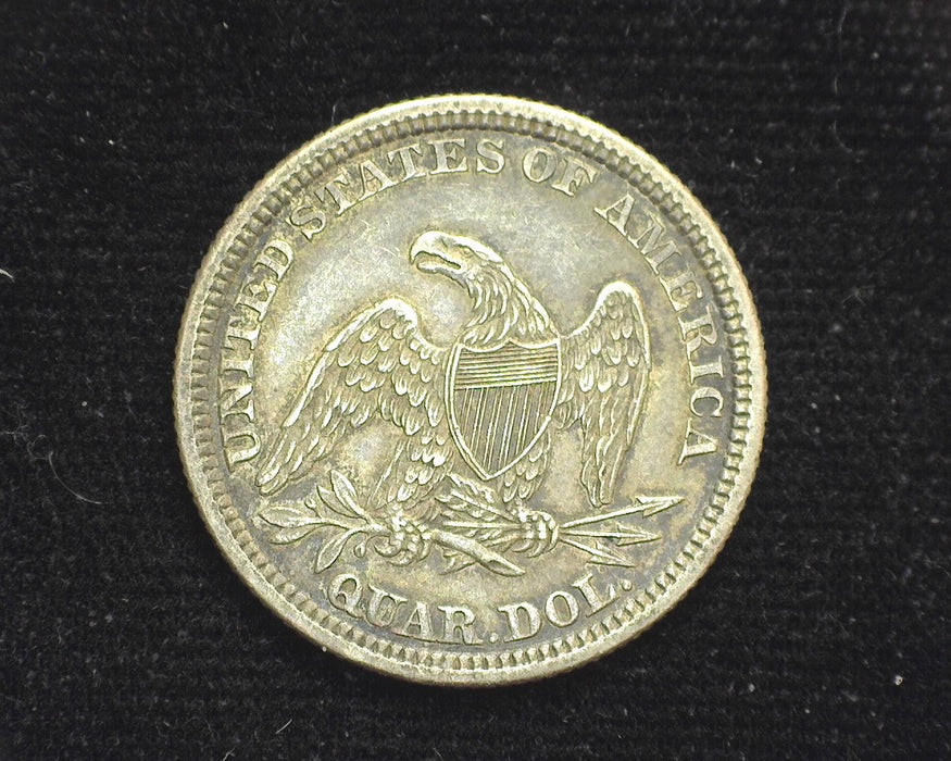 1861 Liberty Seated Quarter XF - US Coin