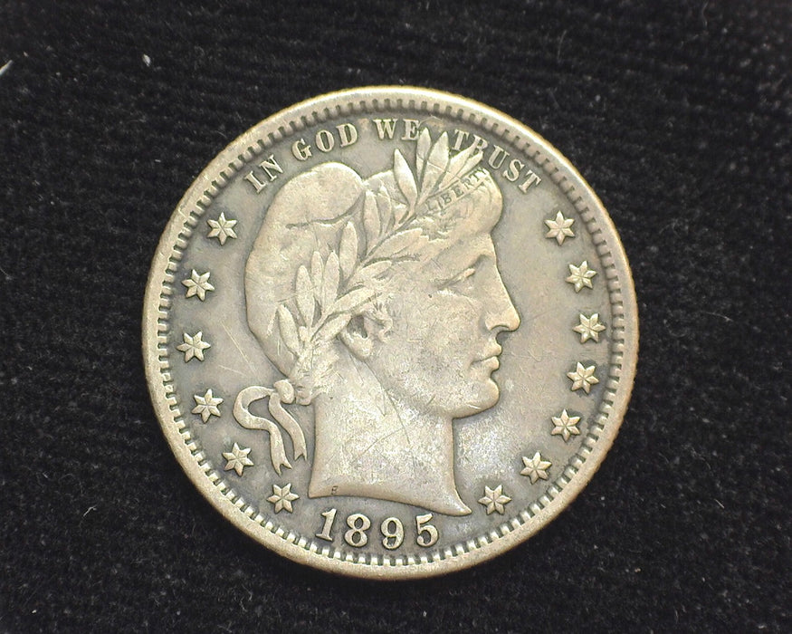 1895 Barber Quarter VF - US Coin