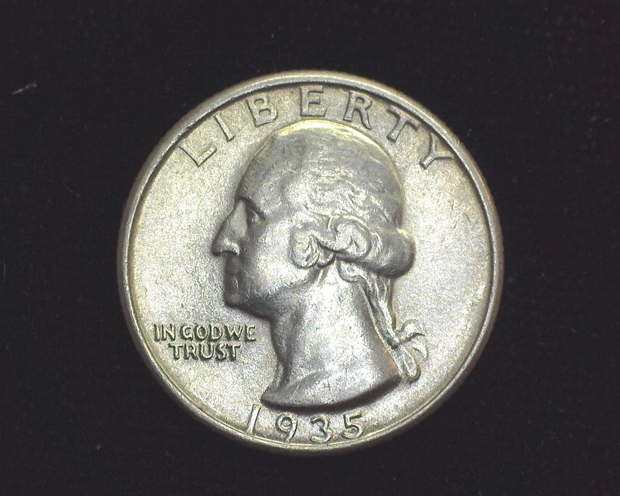 1935 Washington Quarter AU - US Coin