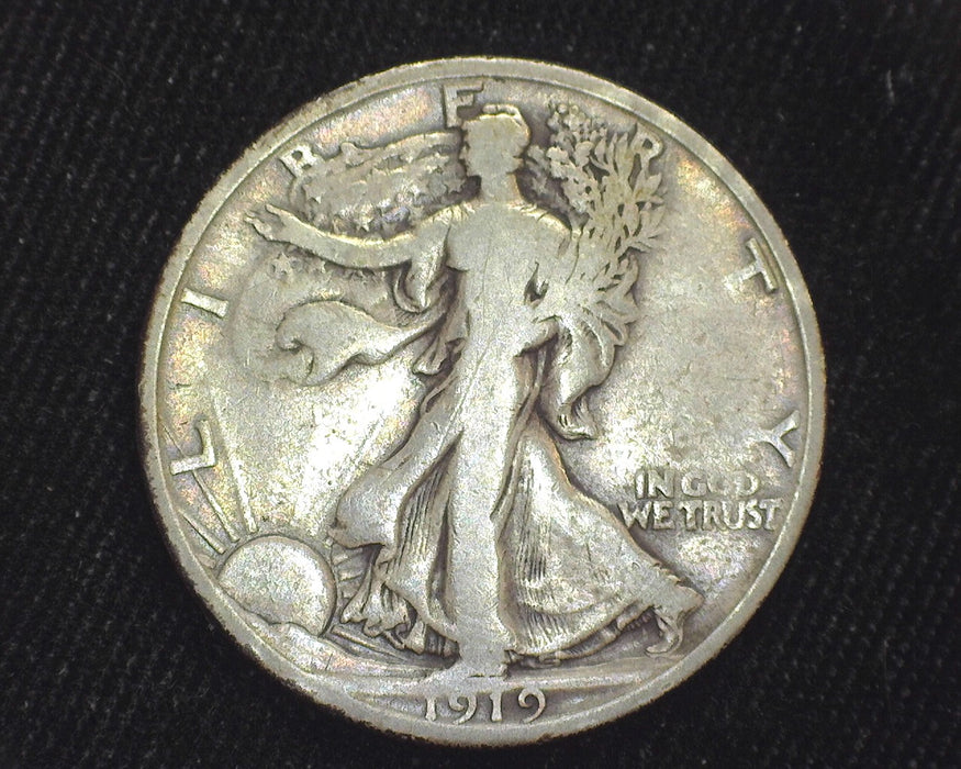 1919 S Liberty Walking Half Dollar VG - US Coin