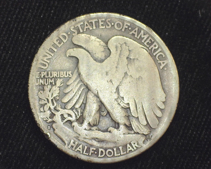 1921 S Liberty Walking Half Dollar VG - US Coin