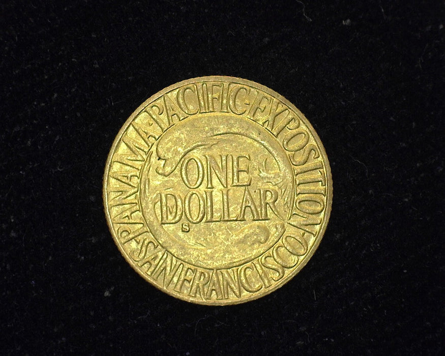 1915 Panama Pacific Gold Dollar $1.00 BU-63 - US Coin