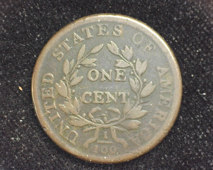 1807/6 Large Cent Draped Bust Cent VG - US Coin