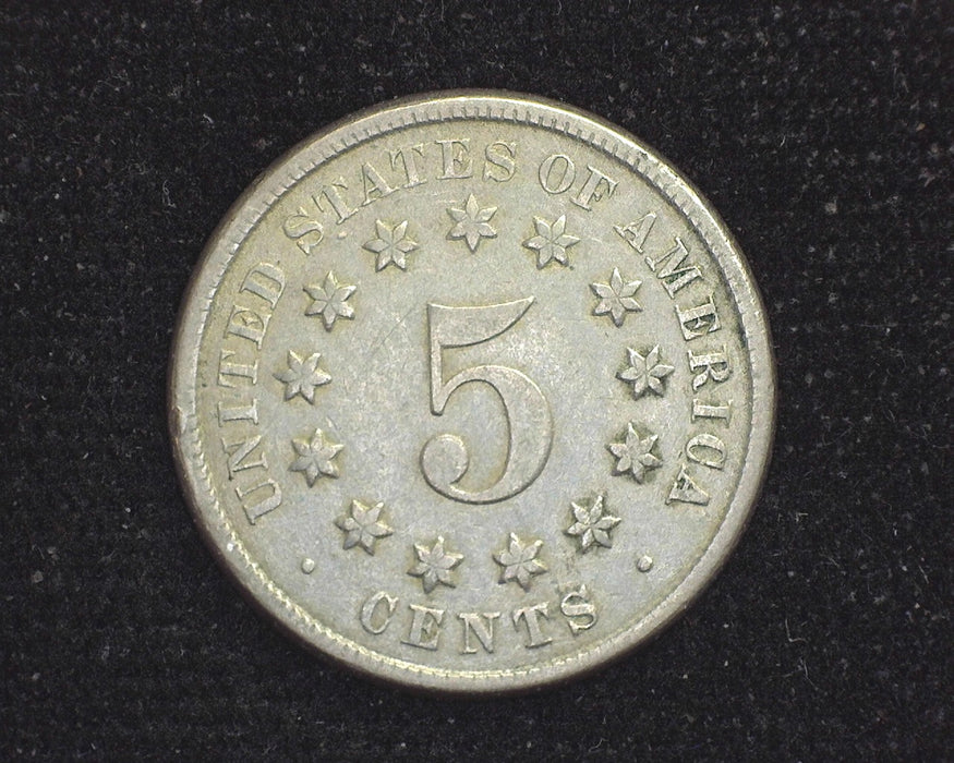 1870 Shield Nickel VF - US Coin