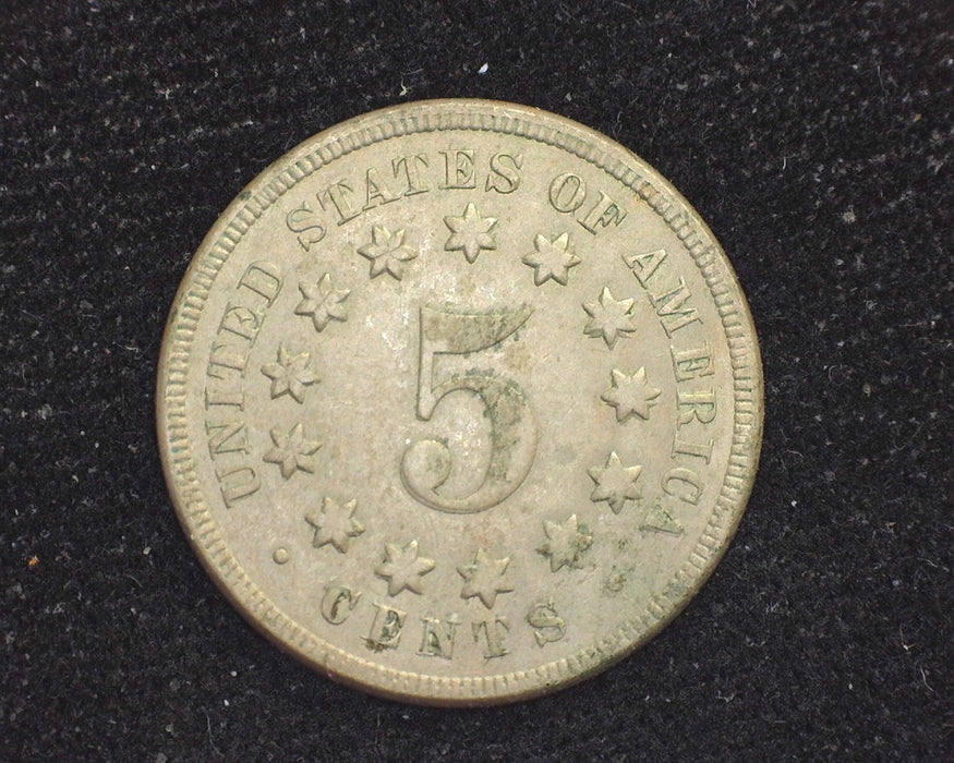 1870 Shield Nickel VF - US Coin